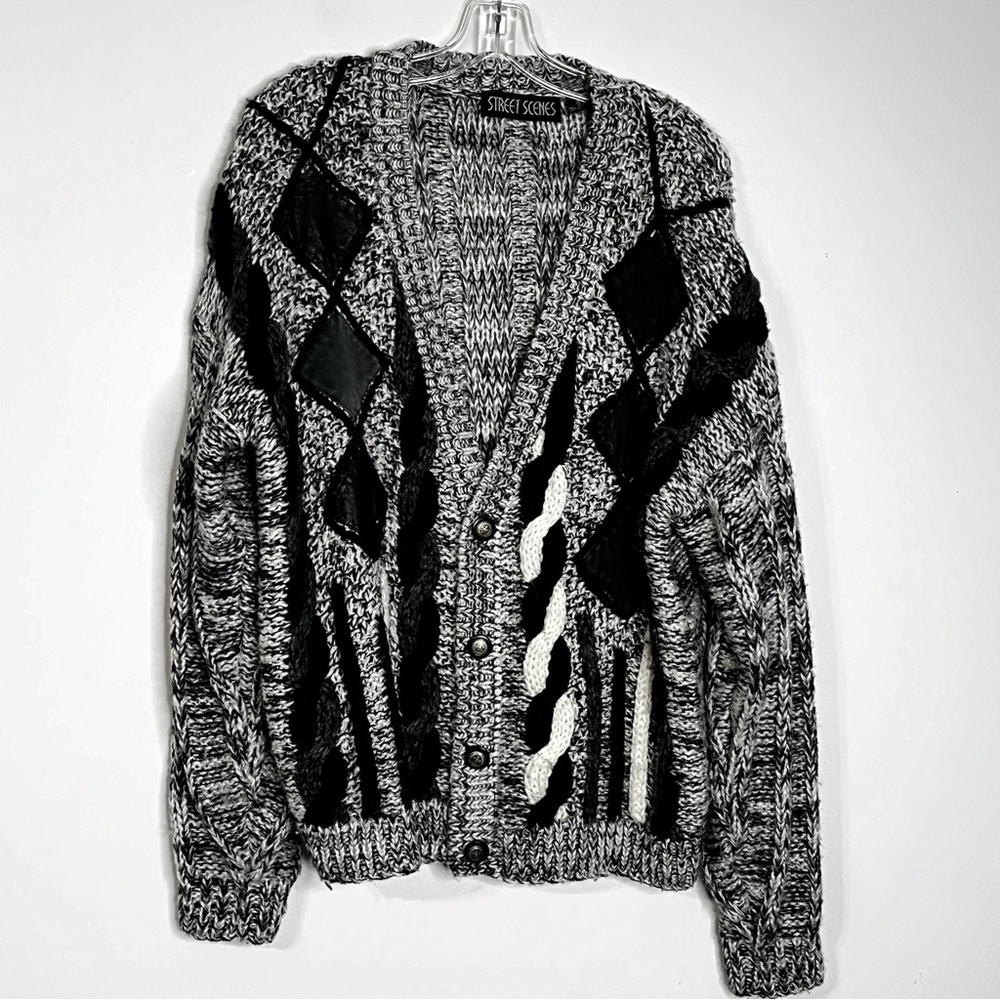 1980's Street Scenes Mens Totally 80s Cosby Style Sweater